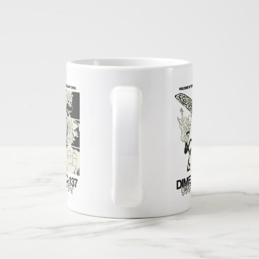 RICK AND MORTY™ | Dimension C-137 Extra Grote Beker (Achterkant)