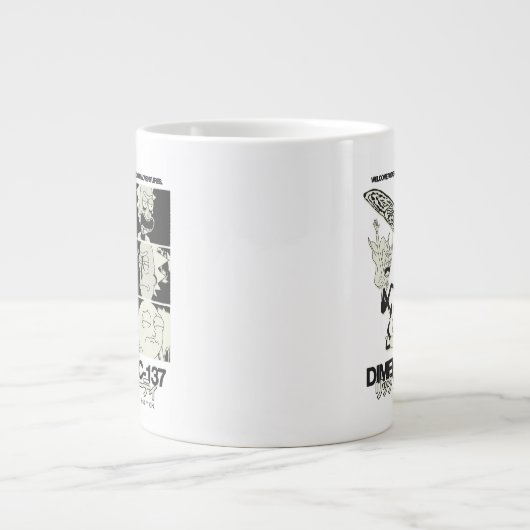 RICK AND MORTY™ | Dimension C-137 Extra Grote Beker (Voorkant)