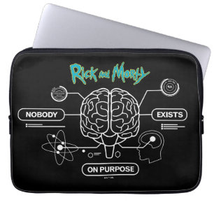 RICK AND MORTY™ Download Back-upbrein Laptop Sleeve