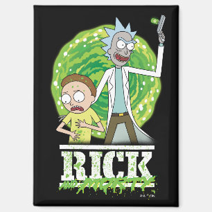 RICK AND MORTY™ Green Splash Magneet