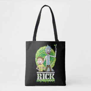 RICK AND MORTY™ groene splash Draagtas