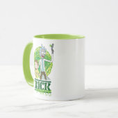 RICK AND MORTY™ | groene splash Mok (Voorkant links)