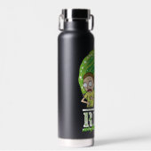 RICK AND MORTY™ | groene splash Waterfles (Voorkant)