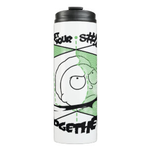 RICK AND MORTY™   Haal je S#! bij elkaar! Thermosbeker