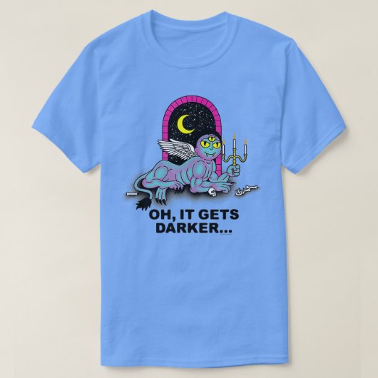 Rick and Morty It Gets Darker T-shirt (Design voorkant)