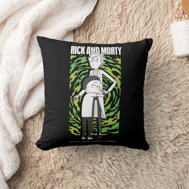 RICK AND MORTY™ | Morty Hugging Rick Kussen (Deken)