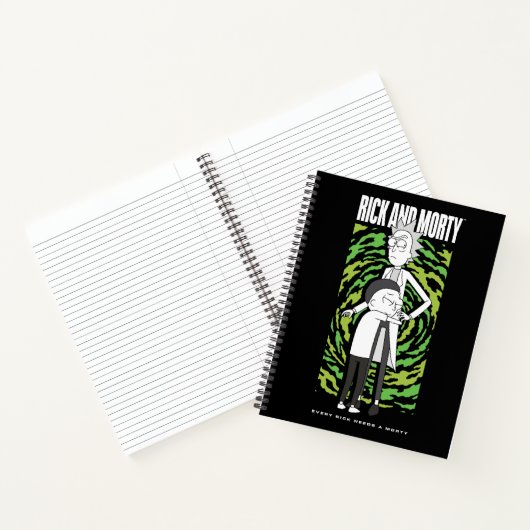 RICK AND MORTY™ | Morty Hugging Rick Notitieboek (Binnen)