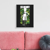 RICK AND MORTY™ | Morty omhelst Rick Canvas Afdruk (Insitu (Woonkamer))