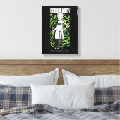 RICK AND MORTY™ | Morty omhelst Rick Canvas Afdruk (Insitu (Slaapkamer))