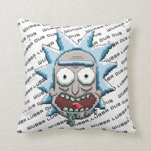 RICK AND MORTY™   Pixelverse Kwijlende Rick kop Kussen