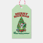 Rick and Morty | Portal Rick Merry Rickmas Cadeaulabel (Voorkant)