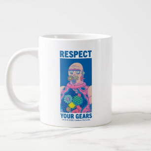 RICK AND MORTY™ Respecteer Je Versnellingen Extra Grote Beker