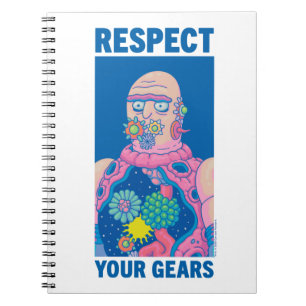 RICK AND MORTY™ Respecteer Je Versnellingen Notitieboek