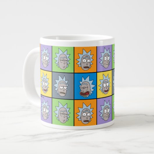 RICK AND MORTY™ | Ricks Stemmingen Extra Grote Beker (Voorkant links)