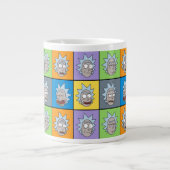 RICK AND MORTY™ | Ricks Stemmingen Extra Grote Beker (Voorkant)