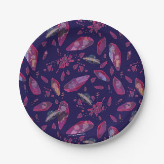Rick and Morty Time Crystal Pattern Papieren Bordje