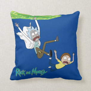 RICK AND MORTY™ Uit de portal vallen Kussen