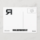 Rick Dunsford Briefkaart (Achterkant)