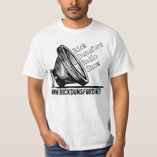 RICK DUNSFORD RADIO SHOW T-Shirt (Voorkant)