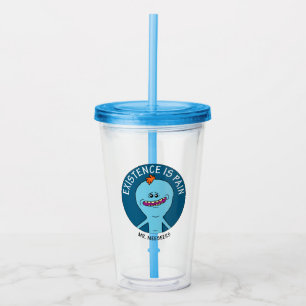 RICK EN MORTY™   Aanwezigheid is pijn Acryl Drinkbeker