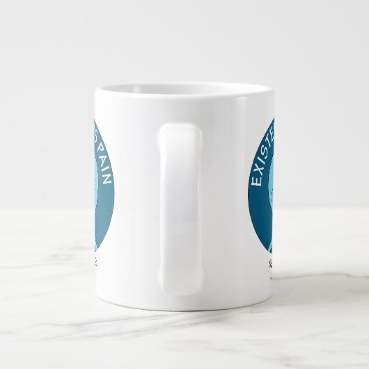 RICK EN MORTY™ | Aanwezigheid is pijn Extra Grote Beker (Achterkant)