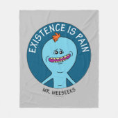 RICK EN MORTY™ | Aanwezigheid is pijn Fleece Deken (Voorkant)