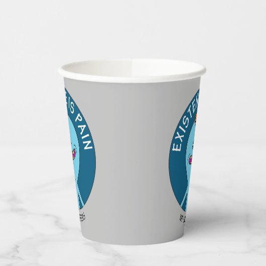 RICK EN MORTY™ | Aanwezigheid is pijn Papieren Bekers (Links)