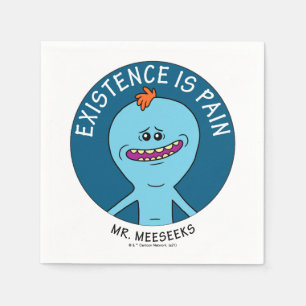 RICK EN MORTY™ Aanwezigheid is pijn Servet