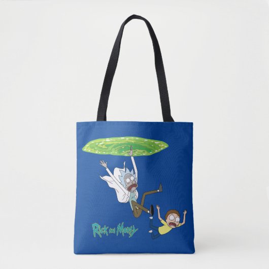 RICK EN MORTY™ | Afschaffing portaal Draagtas (Voorkant)