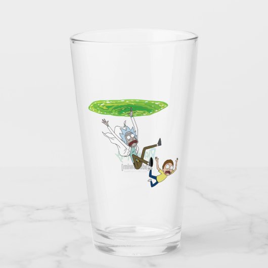 RICK EN MORTY™ | Afschaffing portaal Glas (Voorkant)