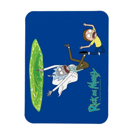 RICK EN MORTY™ | Afschaffing portaal Magneet (Verticaal)