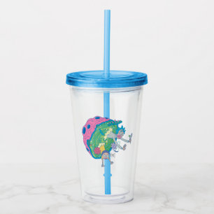 RICK EN MORTY™   Afvallen van geïnfecteerd port Acryl Drinkbeker