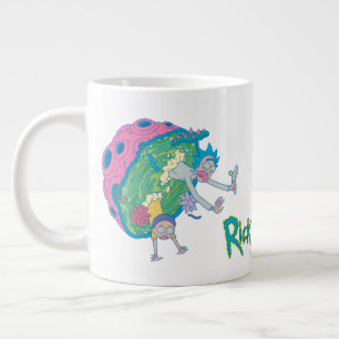 RICK EN MORTY™   Afvallen van geïnfecteerd port Extra Grote Beker