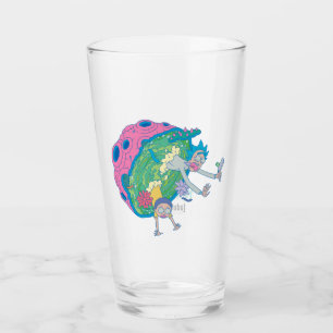 RICK EN MORTY™   Afvallen van geïnfecteerd port Glas