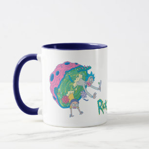 RICK EN MORTY™   Afvallen van geïnfecteerd port Mok