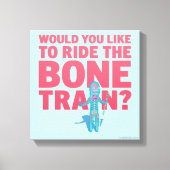RICK EN MORTY™ | Anatomie Park - Bottrein Canvas Afdruk (Voorkant)