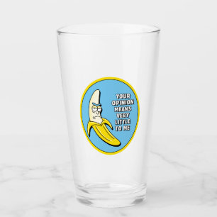 RICK EN MORTY™   Banana Rick Badge Glas