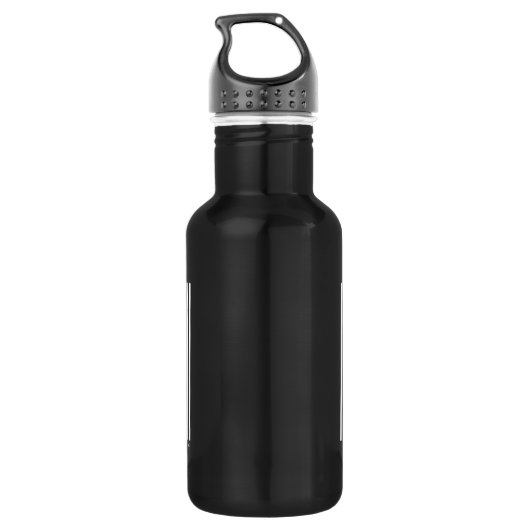 Rick en Morty Bar Code Grafisch Waterfles (Achterkant)