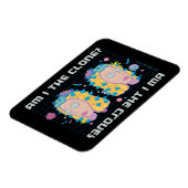 RICK EN MORTY™ | Ben ik de kloon? Magneet (Linkerzijde)