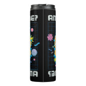 RICK EN MORTY™ | Ben ik de kloon? Thermosbeker (Achterkant)