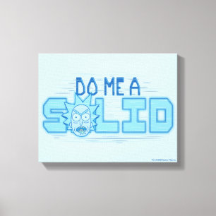 RICK EN MORTY™ Ben ik een vast Canvas Afdruk