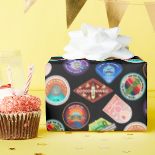 RICK EN MORTY™   Buitengheidspatroon Cadeaupapier