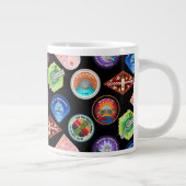 RICK EN MORTY™ | Buitengheidspatroon Extra Grote Beker (Rechts)