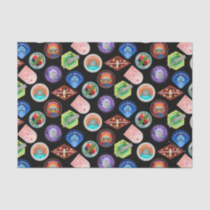 RICK EN MORTY™   Buitengheidspatroon Tissuepapier