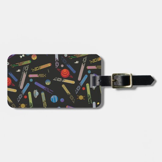 RICK EN MORTY™ | Buitengraten Bagagelabel (Voorkant horizontaal)