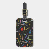 RICK EN MORTY™ | Buitengraten Bagagelabel (Voorkant verticaal)