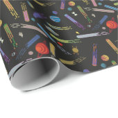 RICK EN MORTY™ | Buitengraten Patroon Cadeaupapier (Rol Hoek)