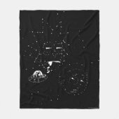 RICK EN MORTY™ | Constellaties Fleece Deken (Voorkant)