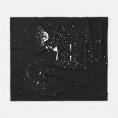 RICK EN MORTY™ | Constellaties Fleece Deken (Voorkant (Horizontaal))