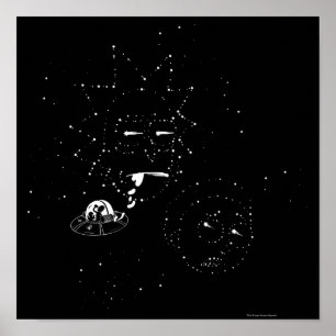 RICK EN MORTY™ Constellaties Poster